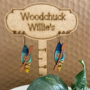 Wooden Earrings